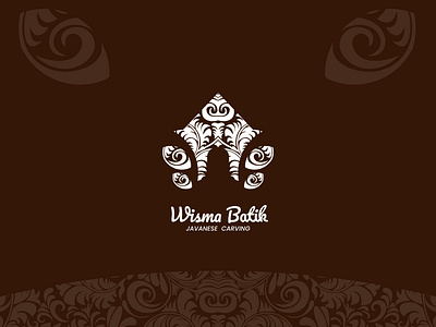 WISMA BATIK LOGO DESIGN batik logo branding company creative graphic design indonesia java logo social media vector