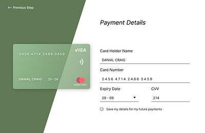 Credit Card checkout form or page #DailyUI dailyui graphic design ui
