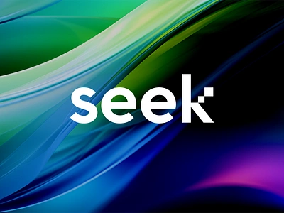 Seek logotype exploration ai branding logo logotype