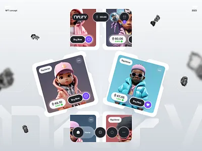 💎NFTIFY binance blockchain design inspiration interaction logo marketplace metaverse minimal nft shop ui uidesign uxdesign web3