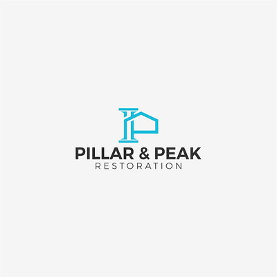 P home pillar logo app branding design forsale graphic design logo logo design logosale modern