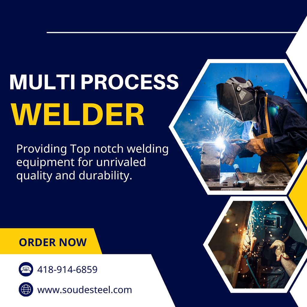 Best Multiprocess Welder for Exceptional Performance by Soude Steel on ...