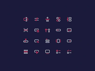 UI Components Icons button components divider forms grid icon icons input modules slideshow steps ui