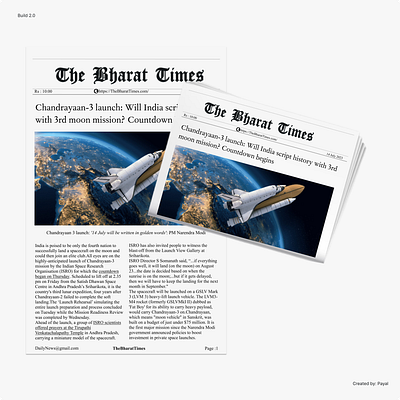 Redesigned newspaper build designdrug watchmegrow design designchallenge figma graphic design uiux