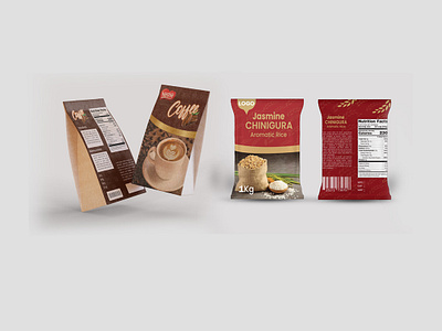 PACKAGE DESIGN aromatic branding chinigura rice coffee coffee package coffee packge design graphic design packaging packege design product rice rice package rice package design