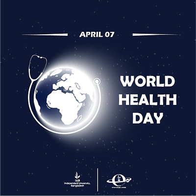 World Health Day graphic design logo post socail