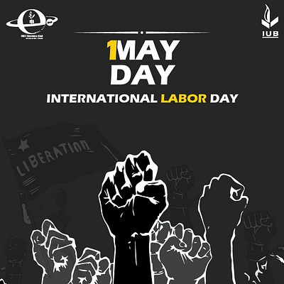 May Day branding graphic design post social