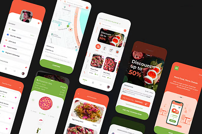 Food Delivery application design ui ux