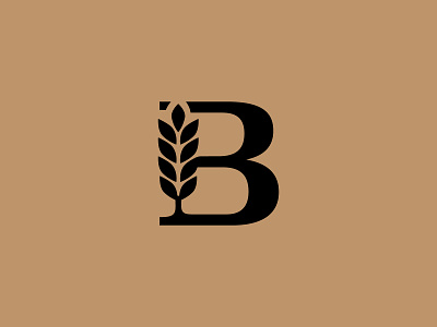 Bem Parece | Bakery Icon b bakery branding bread design graphic design icon logo type wheat