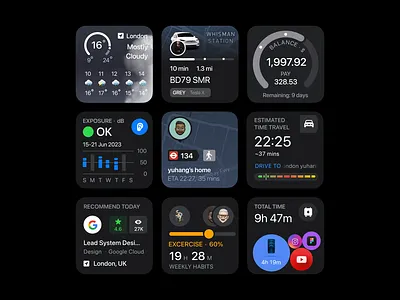 Tool Widgets design graphic design ui