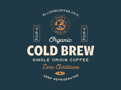 Elijah's Coffee adobe illustrator brand identity branding coffee design figma graphic design icon identity illustration label label design logo packaging retro typeface typography ui vector