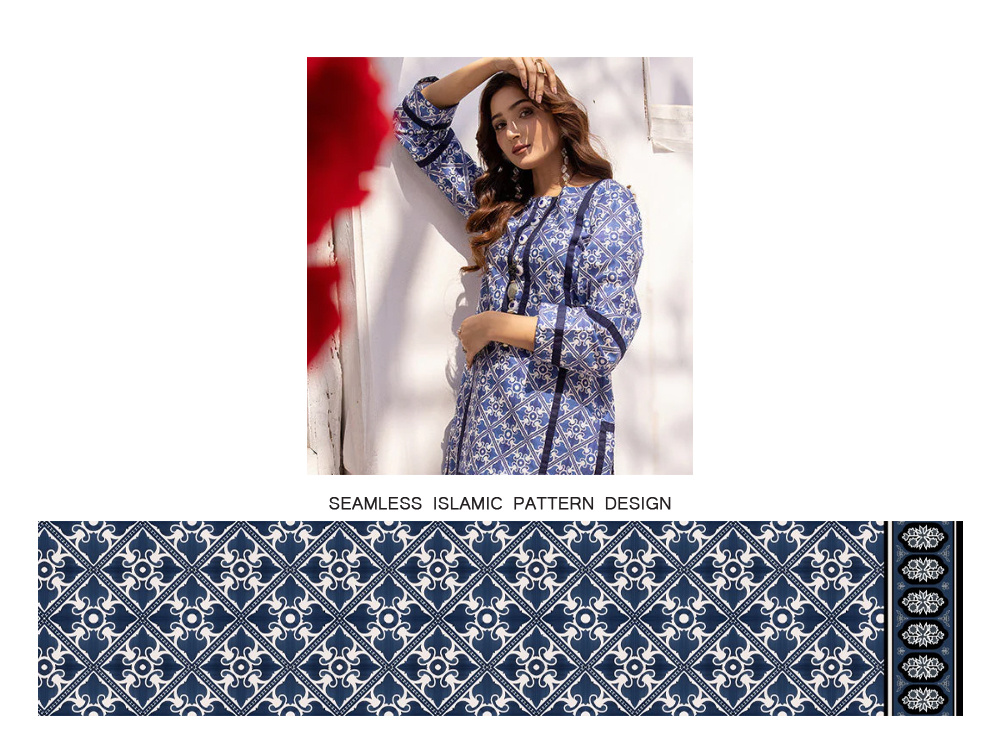 Seamless pattern design by Amna Shahid on Dribbble