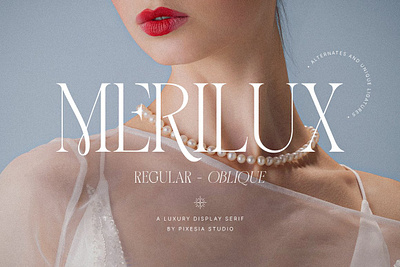 Merilux - Modern Luxury Serif