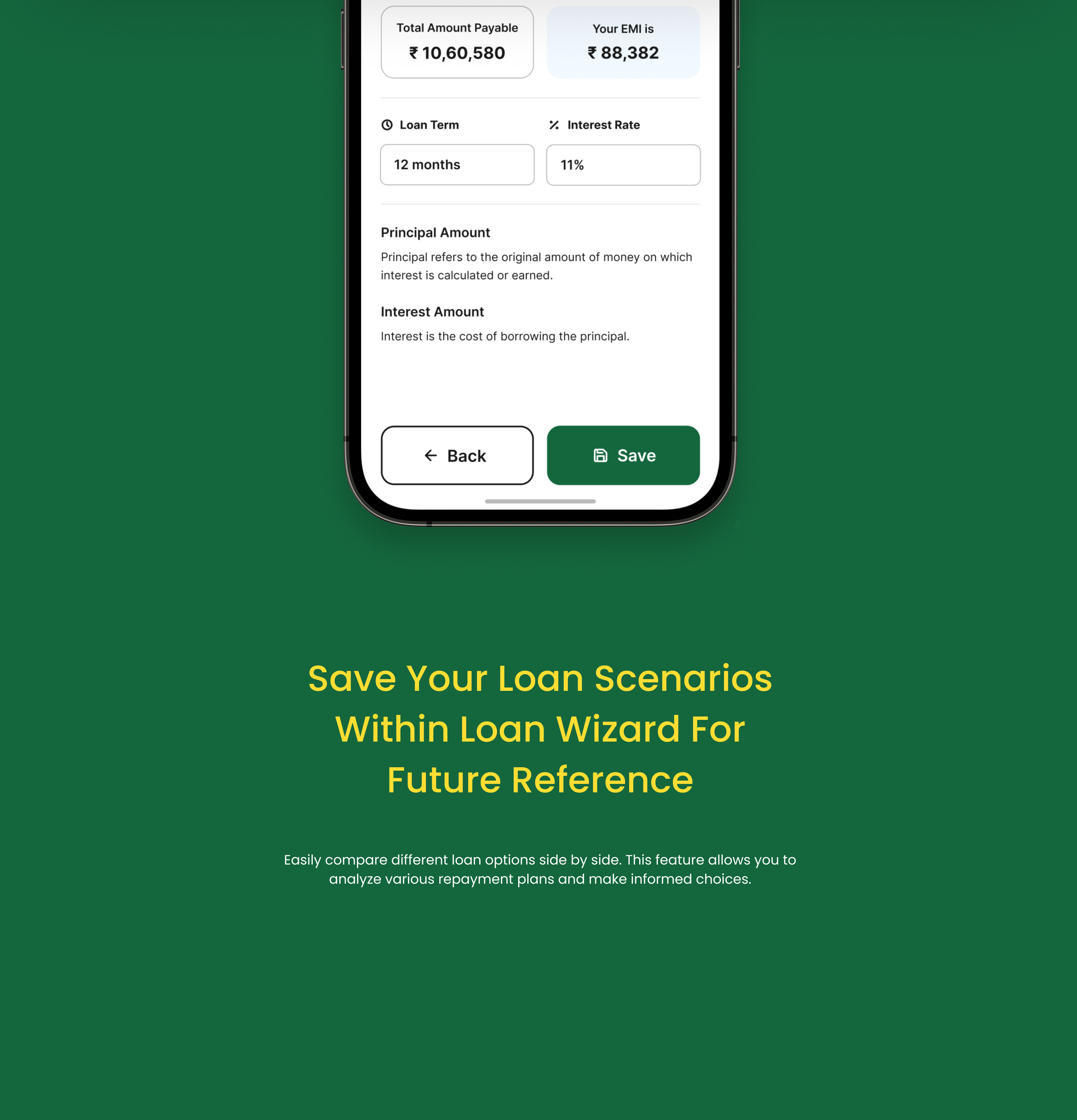 Loan Wizard, a Loan Calculator App | UI/UX Design by Arunachalam on ...