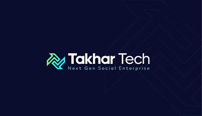 Takhar Tech Logo brand guideline branding business logo business logo design design graphic design illustration logo logo design ui vector