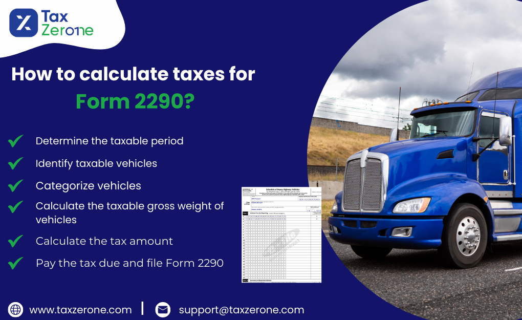 How to calculate taxes for Form 2290? by jack on Dribbble