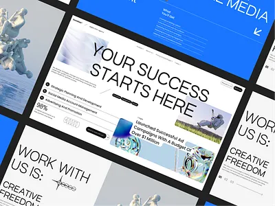 Digital Marketing Website agency bpo business digital marketing email marketing interface landing page lead marketing marketing agency minimal promotion saas sales sales boost sales funnel startup ui ux web webdesign
