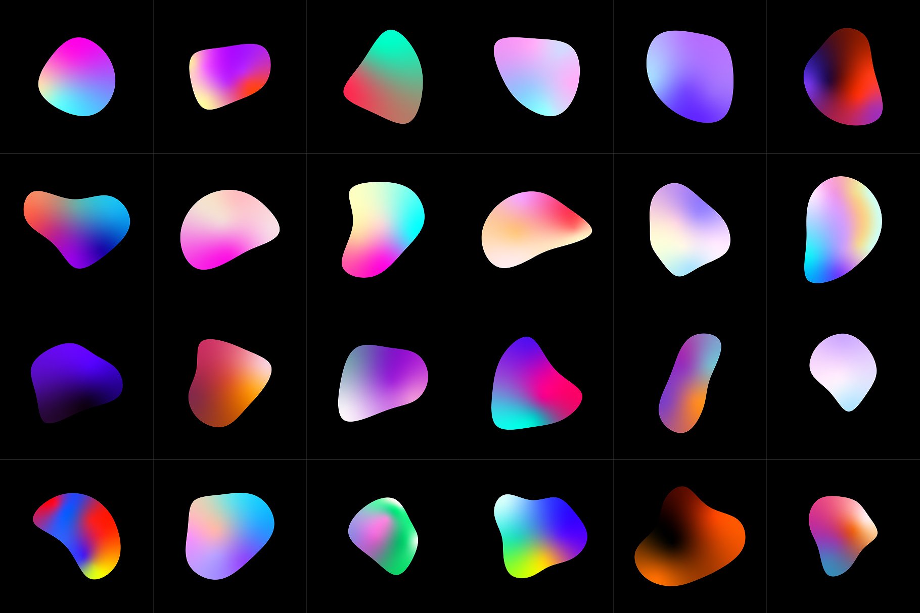 Animated Grainy Gradient Blobs by kuro on Dribbble