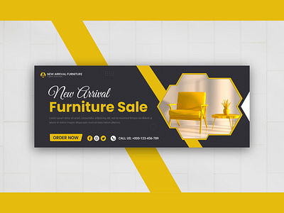 Furniture facebook cover design furniture marketing
