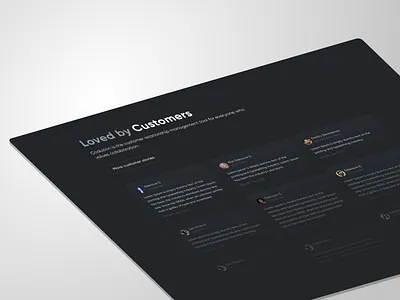 Testimonial Design for Web banner ad customer review design ratting review shopping testimonial ui website website design