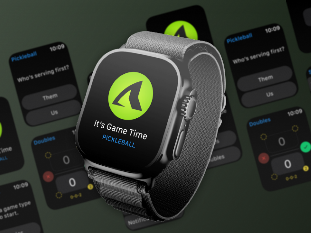 Pickleball Tracker Smart Watch App by RedSky Engineering on Dribbble