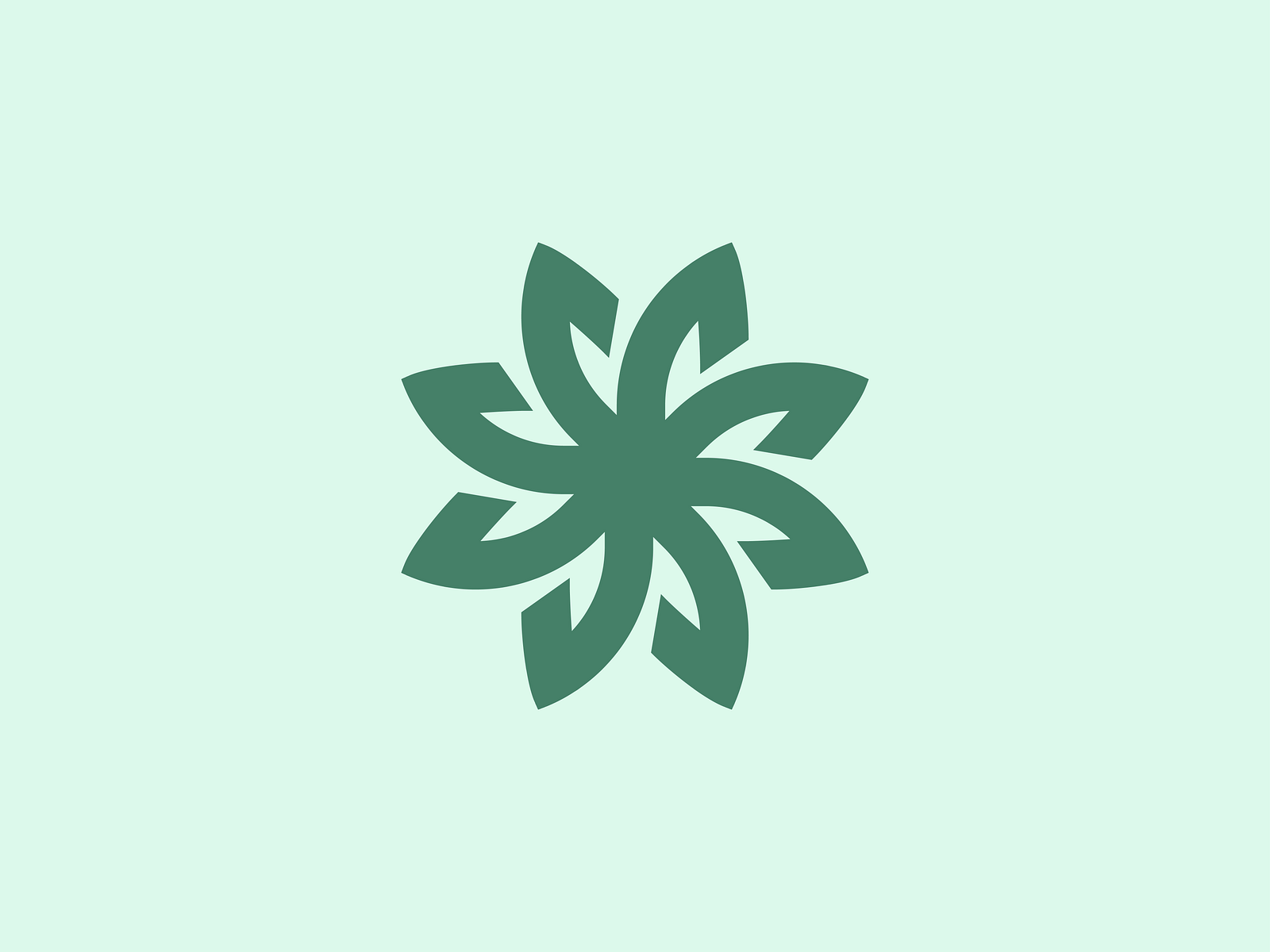 Flower Infinity Logo by Planet People Studio on Dribbble