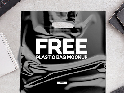 Free Plastic Bag Mockup carry download free freebie mockup pack package packet psd