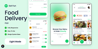 Food Delivery Apps Design adobe xd apps design branding design figma food delivery graphic design illustration landing page logo ui ux