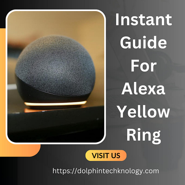 Instant Guide For Alexa Yellow Ring by gracierose on Dribbble