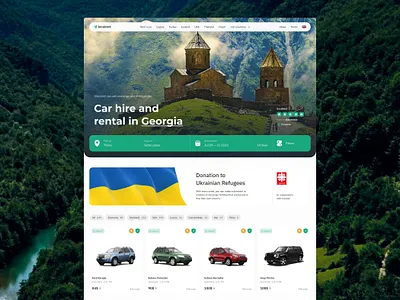 Localrent.com: UI refinement car car rent car travel redesign ui ui refinement uiux vehicle rent web website