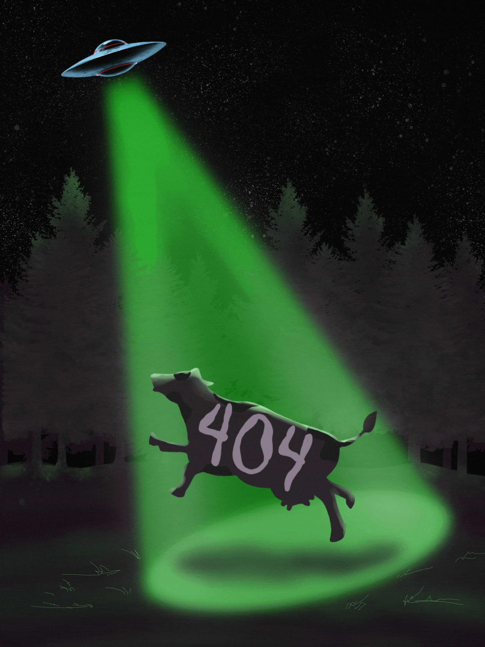 I KNOW WHAT I SAW. Animated 404 gif. animation graphic design illustration motion graphics ui