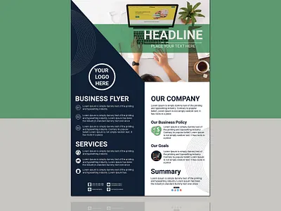 A4 size flyer design branding custom design fiverr flyer design graphic graphic design print design