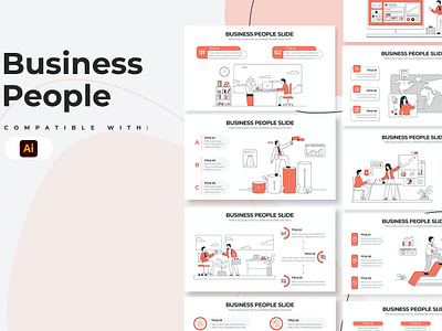 Business People Illustrator Infographics analytics analytics chart annual report chart data data analysis data visualisation data visualization data viz dataviz graph info info graphics infographic infographic elements infographics infography statistics stats ui