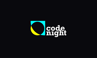 Codenight Logo branding graphic design logo