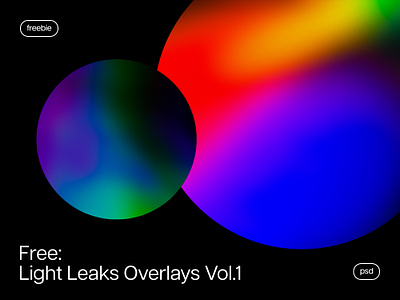 Prism V3 — Light Leaks Overlays Vol.1 colorful download editing free freebie leak light overlay photo pixelbuddha prism rainbow sunbeam template