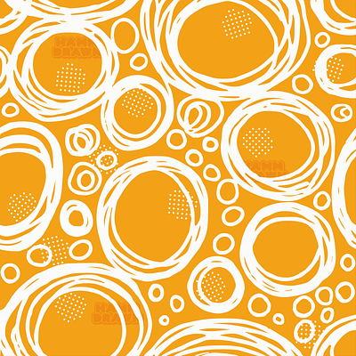 Seamless Loops abstract circles geometric pattern procreate repeating retro seamless