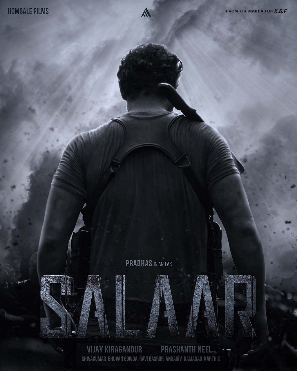 Salaar fanmade Poster Design by Faisal Arefin Abid on Dribbble