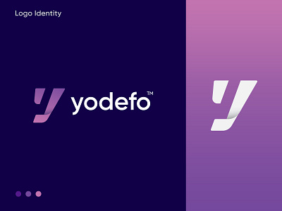 Yodefo - Logo design app icon brand design brand identity brand identity design branding creative creative logo design letter mark lettering lettery logo logo design logos logotype minimal modern modern logo symbol visual identity