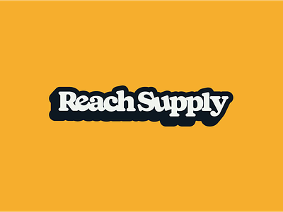 Reach Supply branding christ church design graphic design illustration jesus logo reach