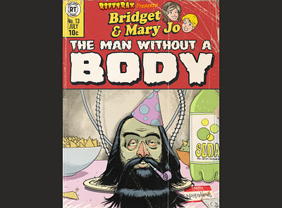 RiffTrax: The Man Without A Body drawing illustration mst3k rifftrax