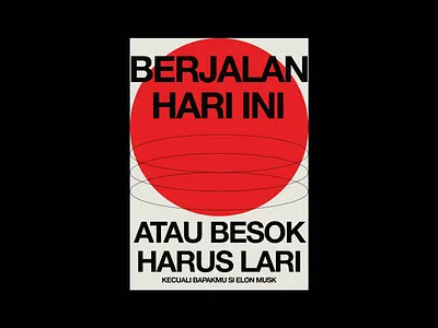 Simple Poster Design Layout Exploration [140723-ND] art circle decoration design ellipse graphic design layout layouting poster poster design posters print quote quotes red wall decor wall print