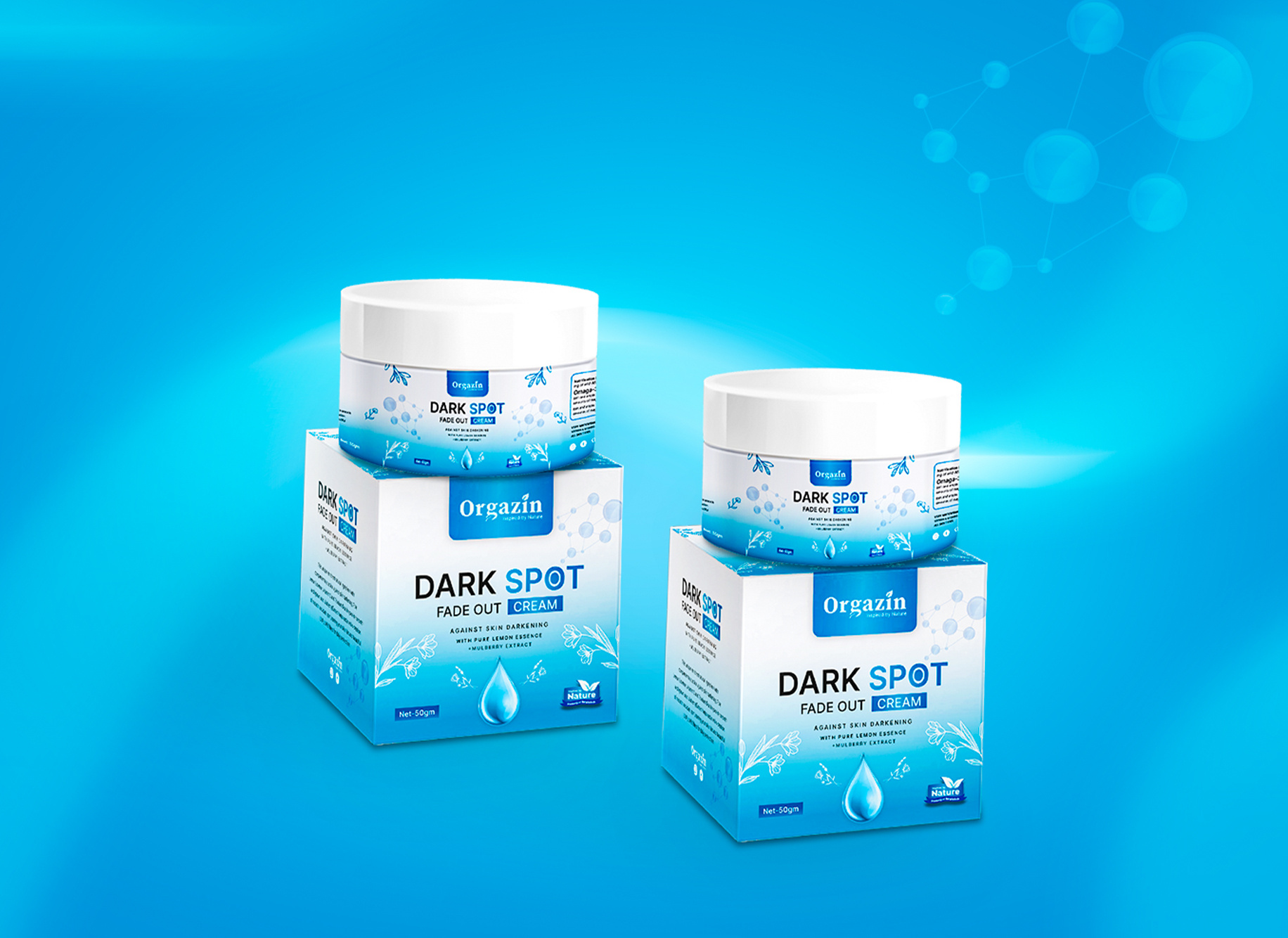 Dark Spot Cream Packaging ads beauty branding cream packaging dark spot cream designer flyer full packaging graphic design label label design layout design logo packaging packaging design