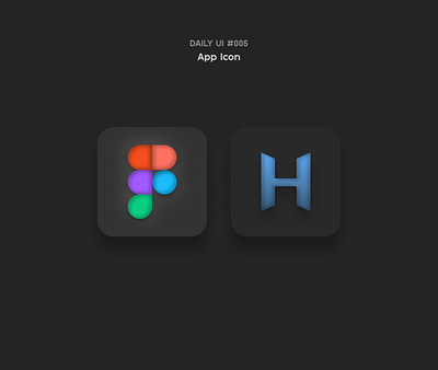 Daily Ui #005 - App Icon 005 app app design app icon dailyui design figma icon illustration logo ui ui design