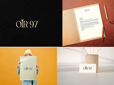 Minimal Logo - OIR 97 brand designer branding business card design design graphic design illustrator logo logo designer logodesign photoshop