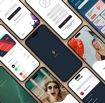 Leafy Concept (Ticket App) app branding design graphic design logo motion graphics ui