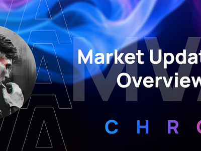 Market Updates & Overview Thumbnail - Chroma Trading branding graphic design