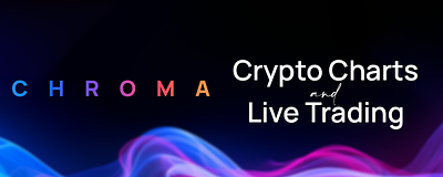 Chroma Crypto Charts and Live Trading - Chroma Trading branding graphic design