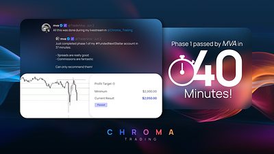 MVA Phase 1 - Chroma Trading branding graphic design