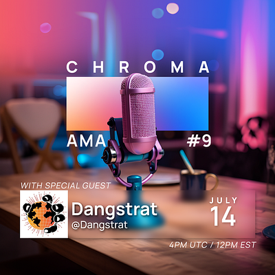 Chroma AMA #9 - Chroma Trading branding graphic design