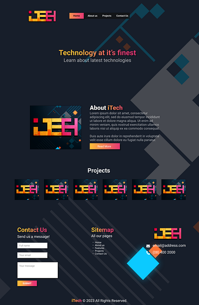 iTech app branding design graphic design illustration logo typography ui ux vector